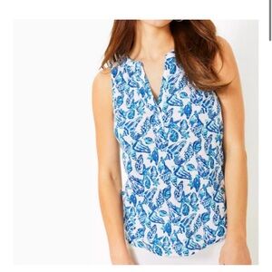 Lilly Pulitzer Dev Knit Sleeveless Top - M - NWT